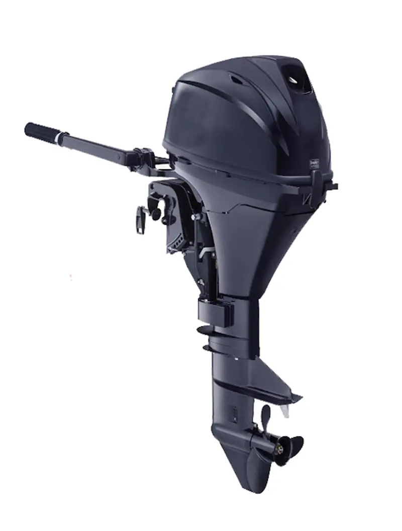 Heavy Duty Compact Manual Portable Outboards with Tiller Steering